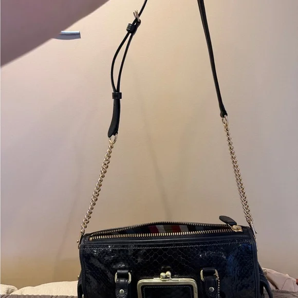 Coach 2008 Black Barrett Bag - Picture 5 of 12